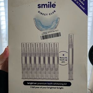 Teeth whitening set
